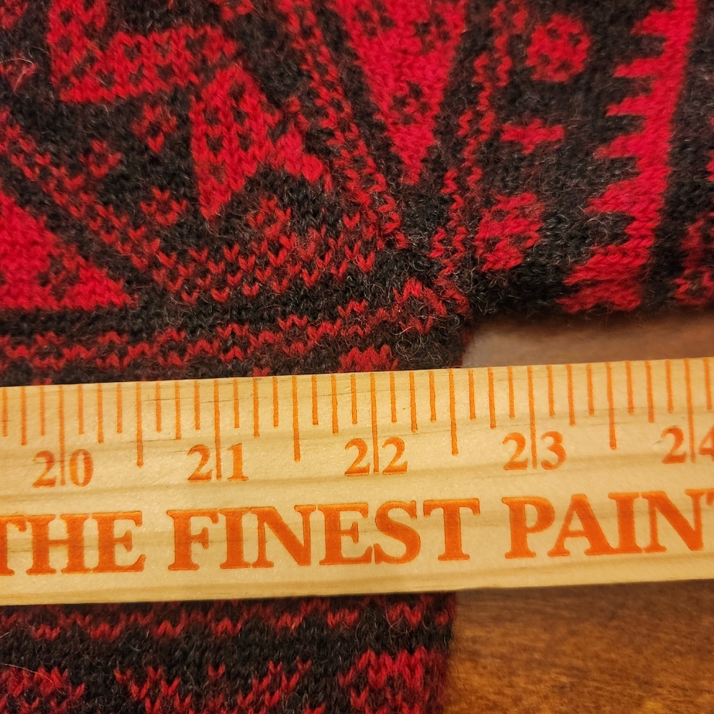 PENDLETON Vintage Quarter Zip Wool Sweater Size XL - Picture 7 of 9